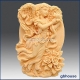 Девочка-Ангел с розой силиконовая форма