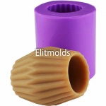 Flower pot 08 3D silicone mold