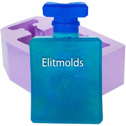 Men's perfume bottle for the picture silicone mold