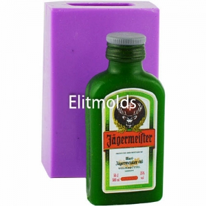 Бутылка ликера Jagermeister 3D силиконовая форма