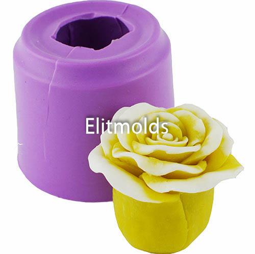Rose Sapphire large 3D silicone mold