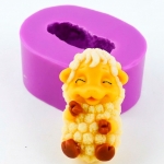 Овечка крошечная 18 г 3D силиконовая форма