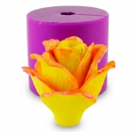 Beverly Rose open bud 90 g 3D silicone mold