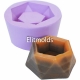 Flower pot 01 3D silicone mold