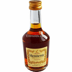 Бутылка коньяка Hennessy 3D силиконовая форма