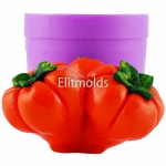Persimmon-Mini in 3 pieces 3D silicone mold