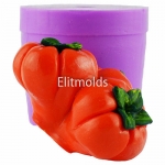 Persimmon-Mini in 3 pieces 3D silicone mold