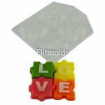 Love Puzzles 11-14 g Plastic mold