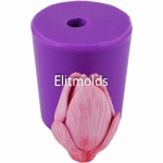 Magnolia closed bud 3D silicone mold