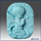 Kid with prayer silicone mold