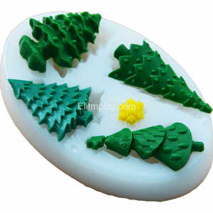 Mold 005 Christmas trees