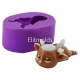 little deer sleeping 02 3D silicone mold