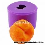 whole peach 3D silicone mold