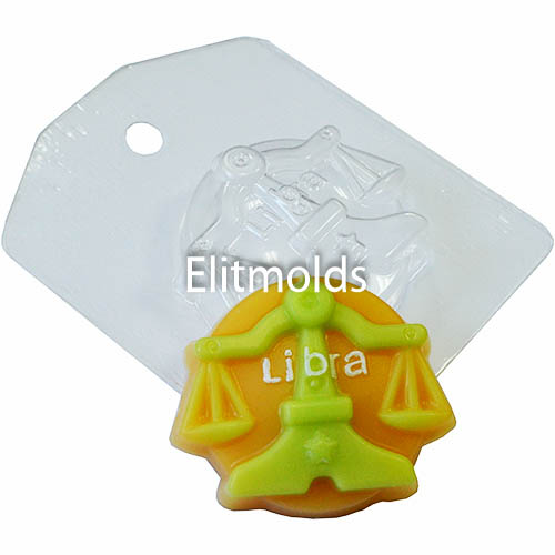 Зодіак Libra (Терези) 48 г форми пластику силіконова форма