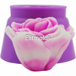 Rose Tom Brown 3D silicone mold