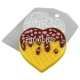 Waffle heart in chocolate 79 g Plastic mold