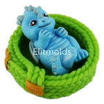 Dragon baby 3D 37 g silicone mold