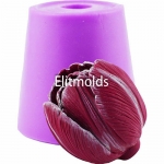 Tulip lush bud 3D silicone mold