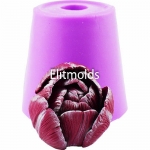 Tulip lush bud 3D silicone mold