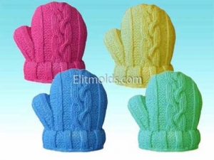 Варежка 1 3D силиконовая форма